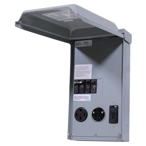 rv power box with breaker